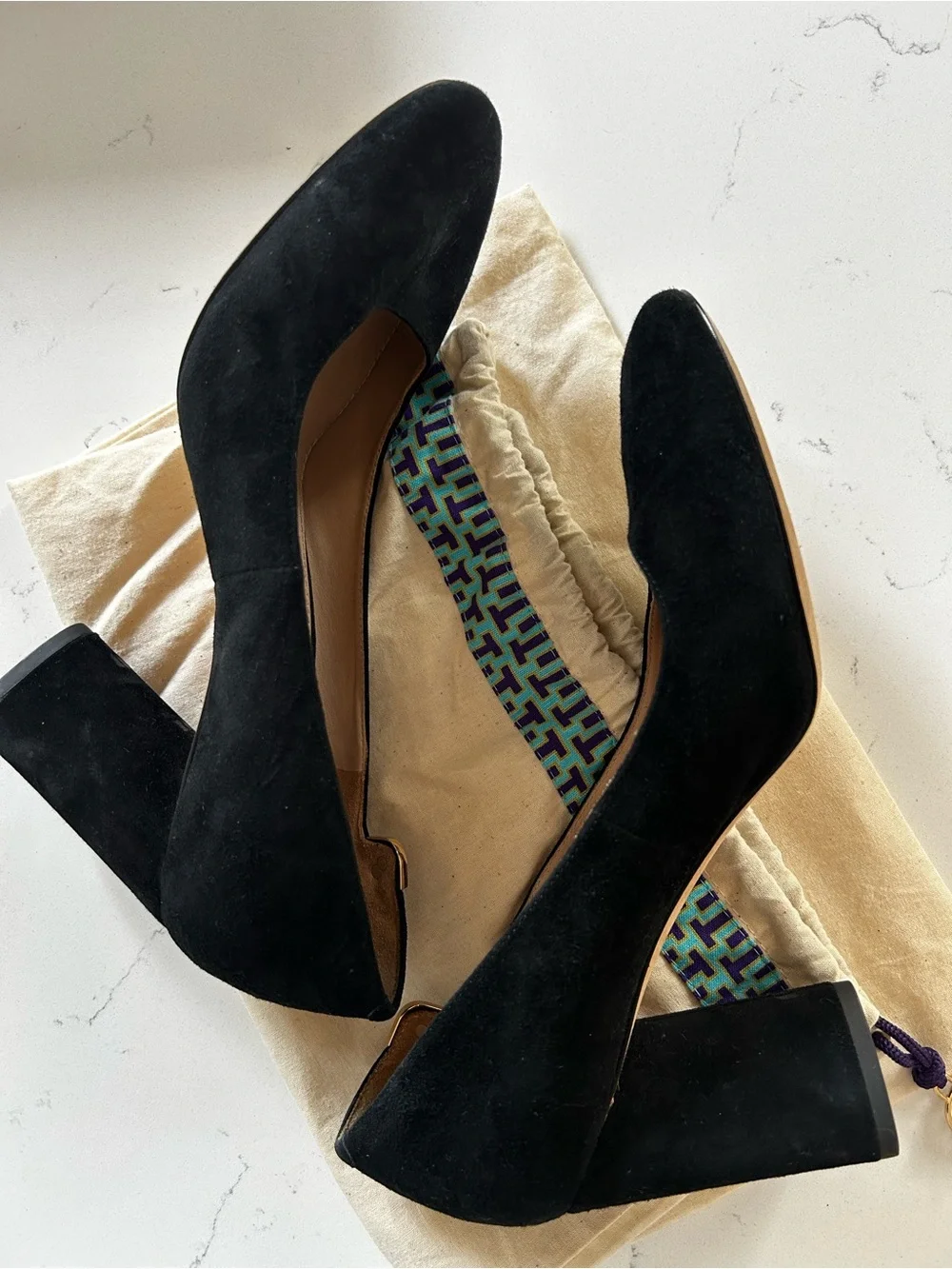Tory Burch Elizabeth heels/pumps black size 9